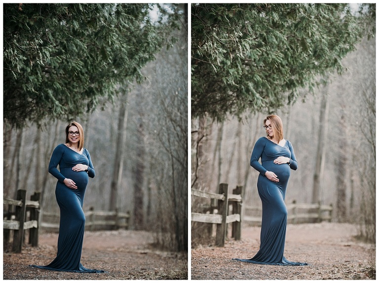 A Spring Maternity Photo Session in Macomb, MI